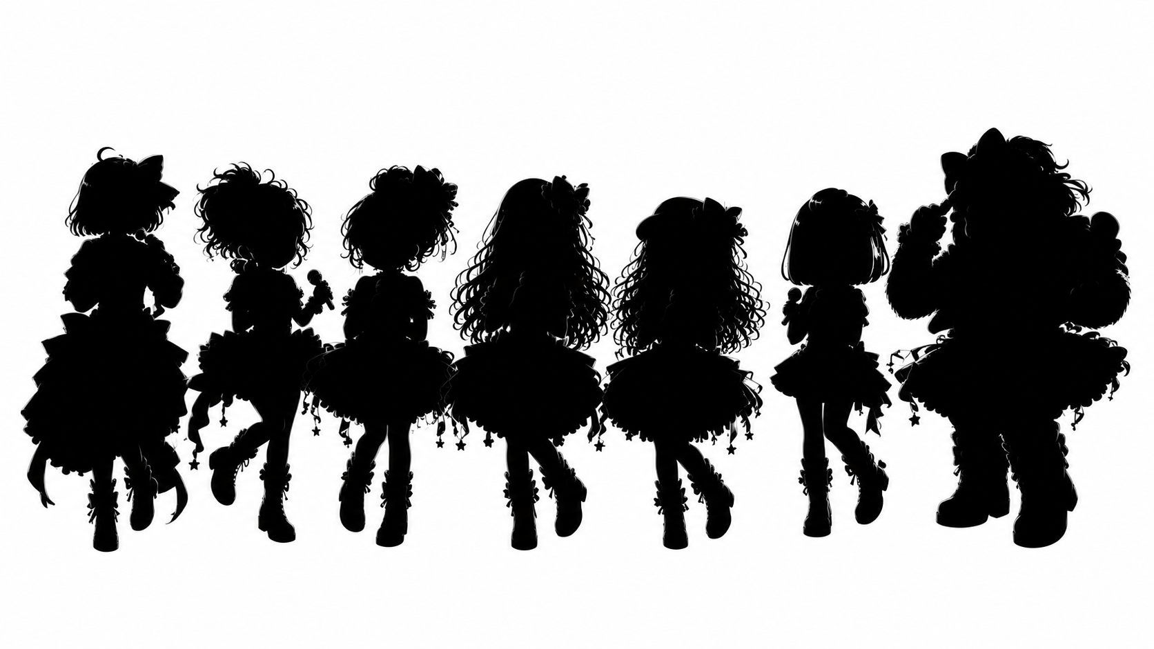 #おぱんちゅガールズ神７の特典画像シルエット予告